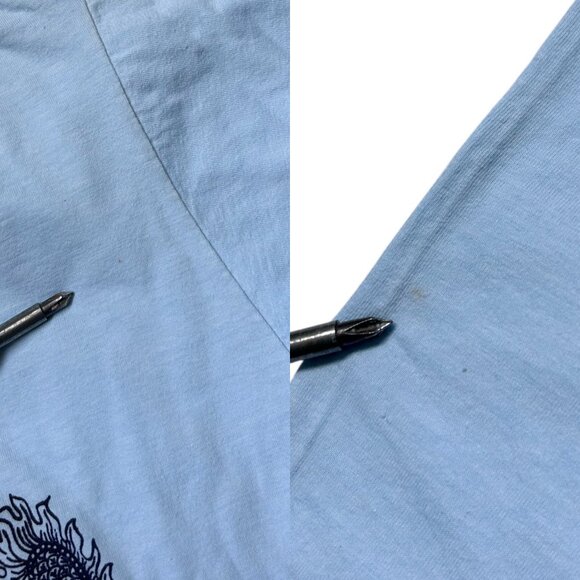 70s 80s vintage dragon v-neck ringer t-shirt single stitch traditional graphic. - Picture 7 of 7